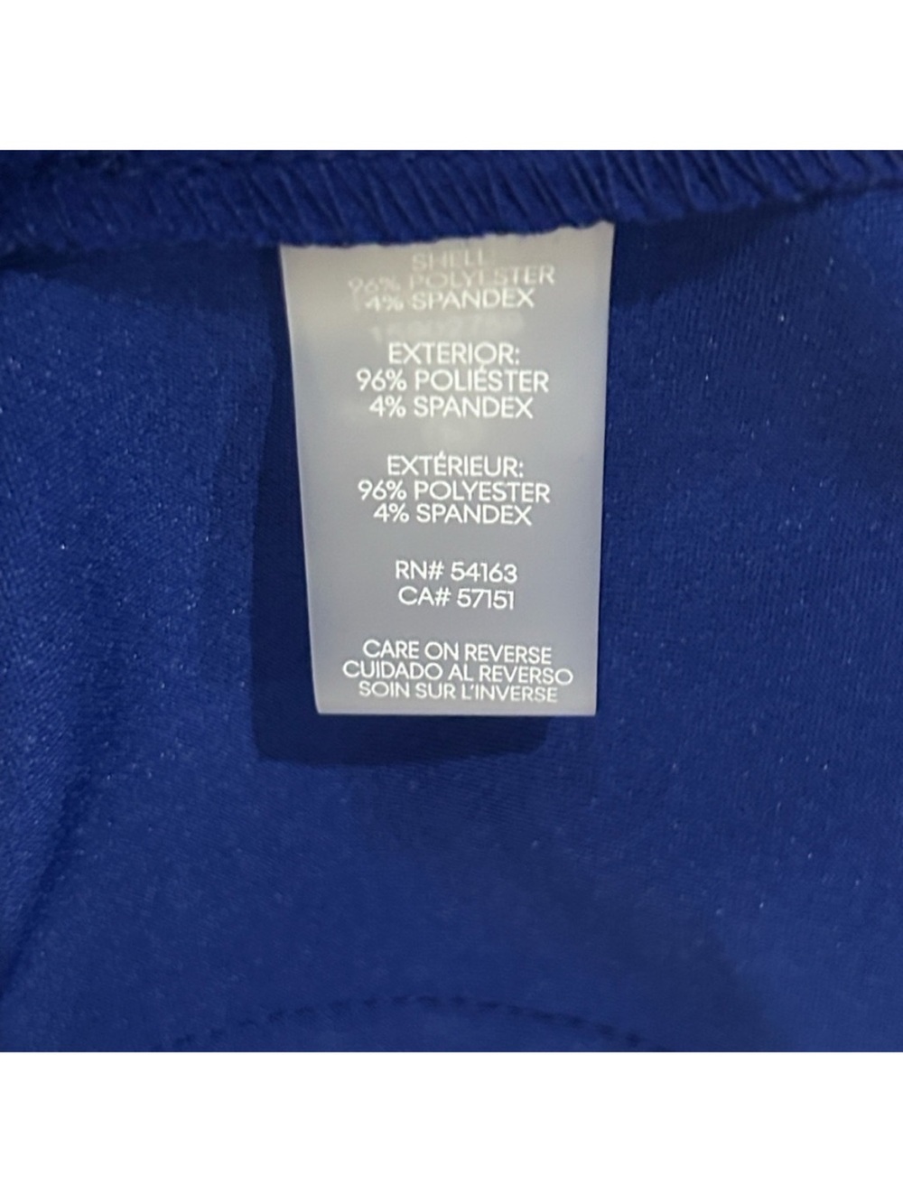 Andrew Marc Royal Blue Sleeveless Wide-Leg Jumpsuit - Picture 5 of 8